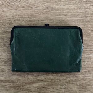 HOBO Small green wallet